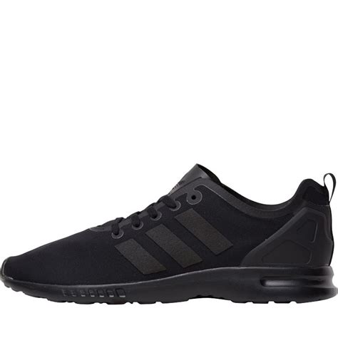 adidas originals womens zx flux smooth trainers black black black